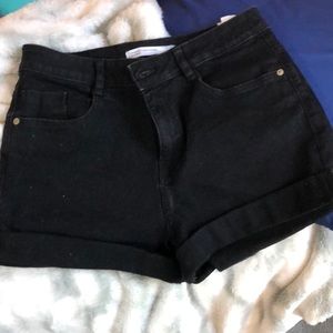 Reposh of Zara black shorts, brand new with tag